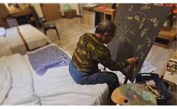許禮憲老師 來到鎮寶創作啦!!