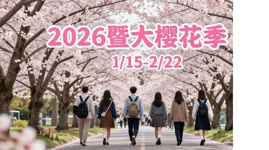 2026暨大櫻花季