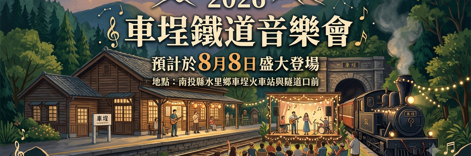 2026 車埕鐵道音樂會