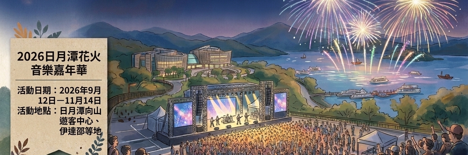 2026 日月潭花火音樂嘉年華