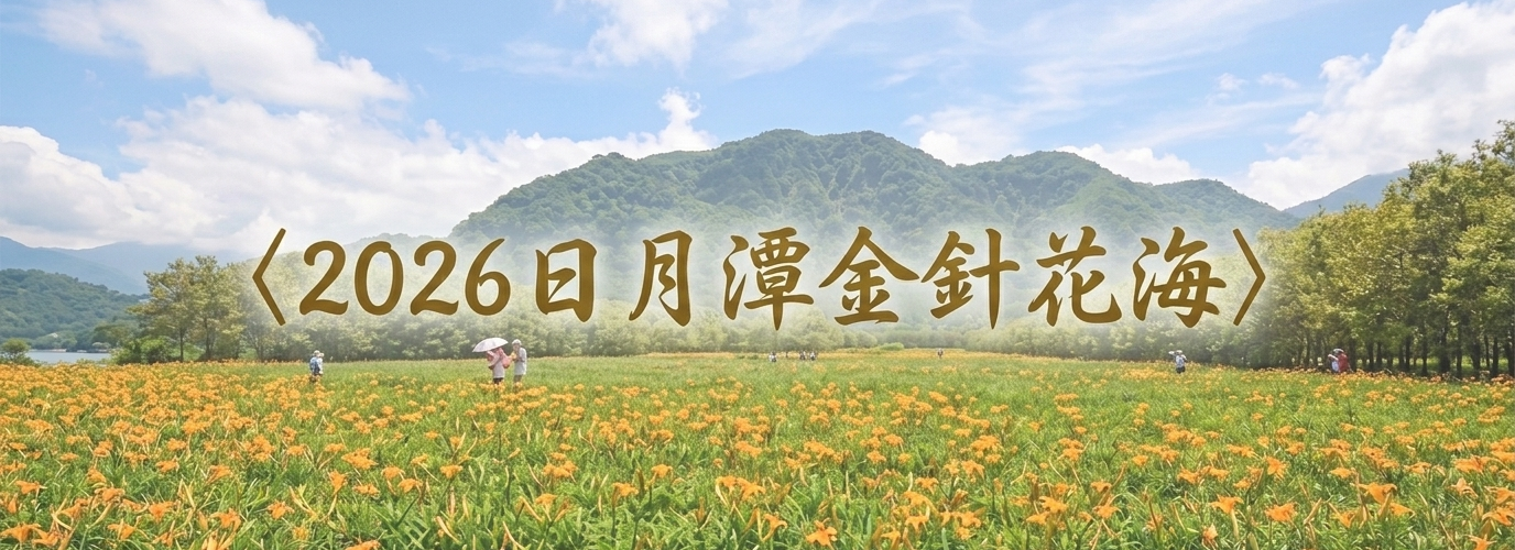 2026日月潭金針花海