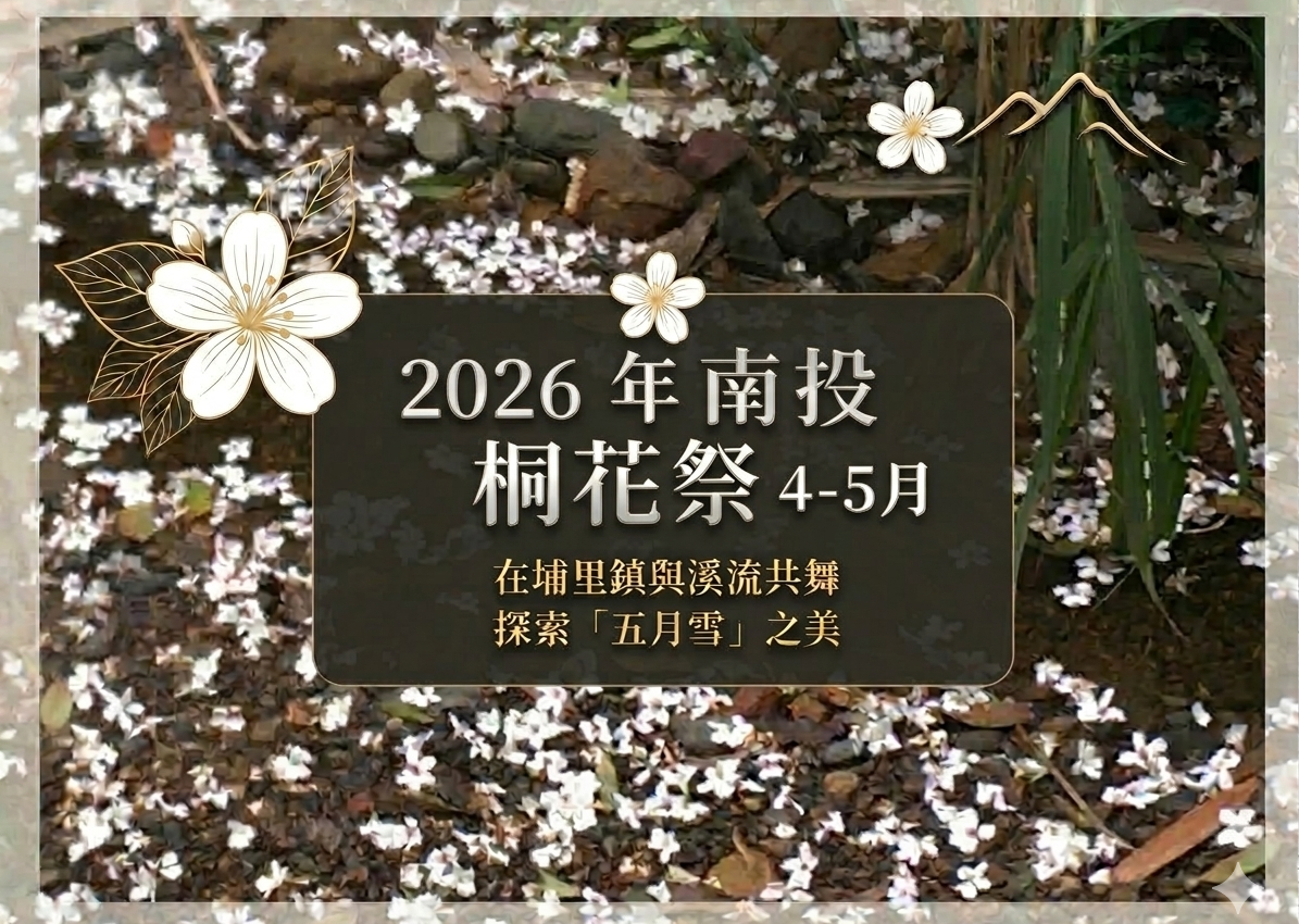 2026年南投桐花祭 4-5月