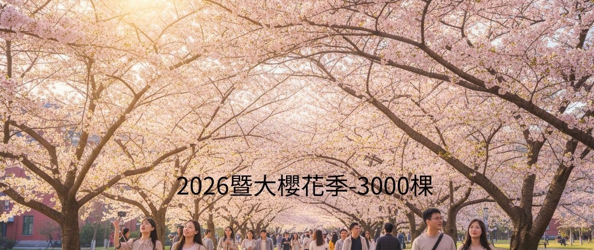 2026暨大櫻花季