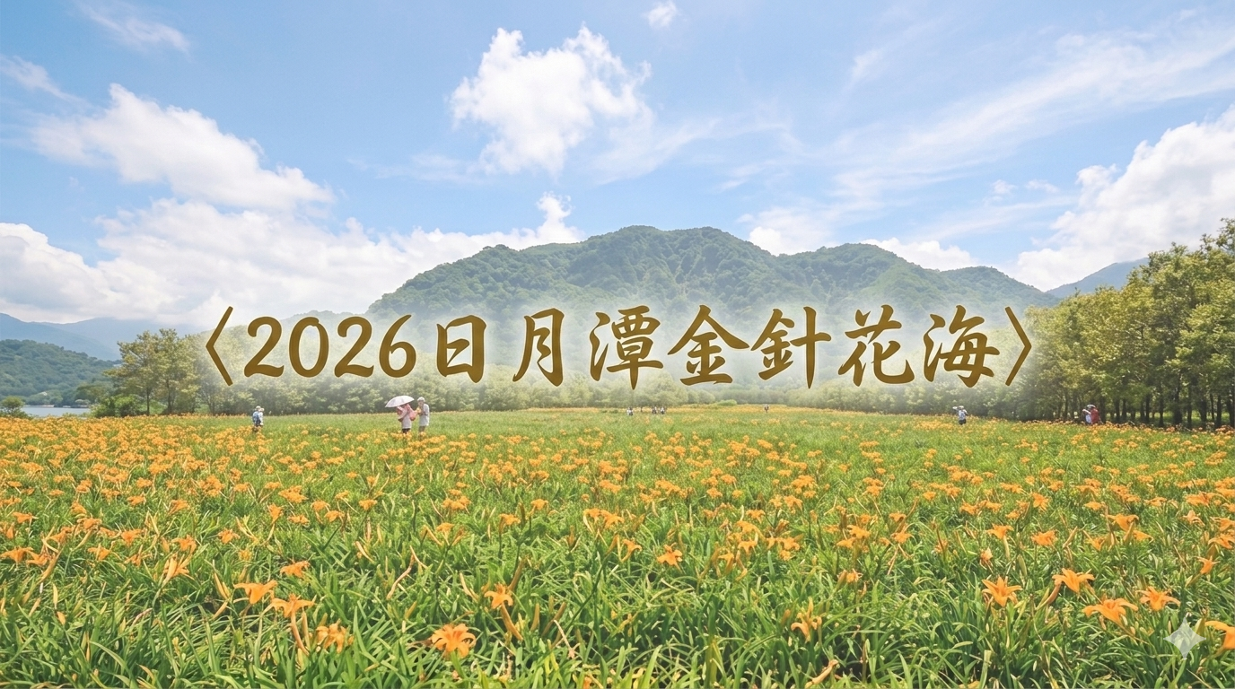 2026日月潭金針花海