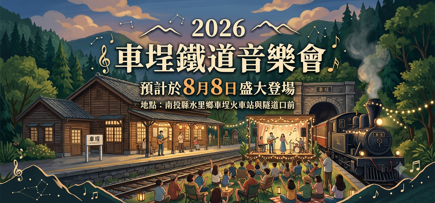 2026 車埕鐵道音樂會