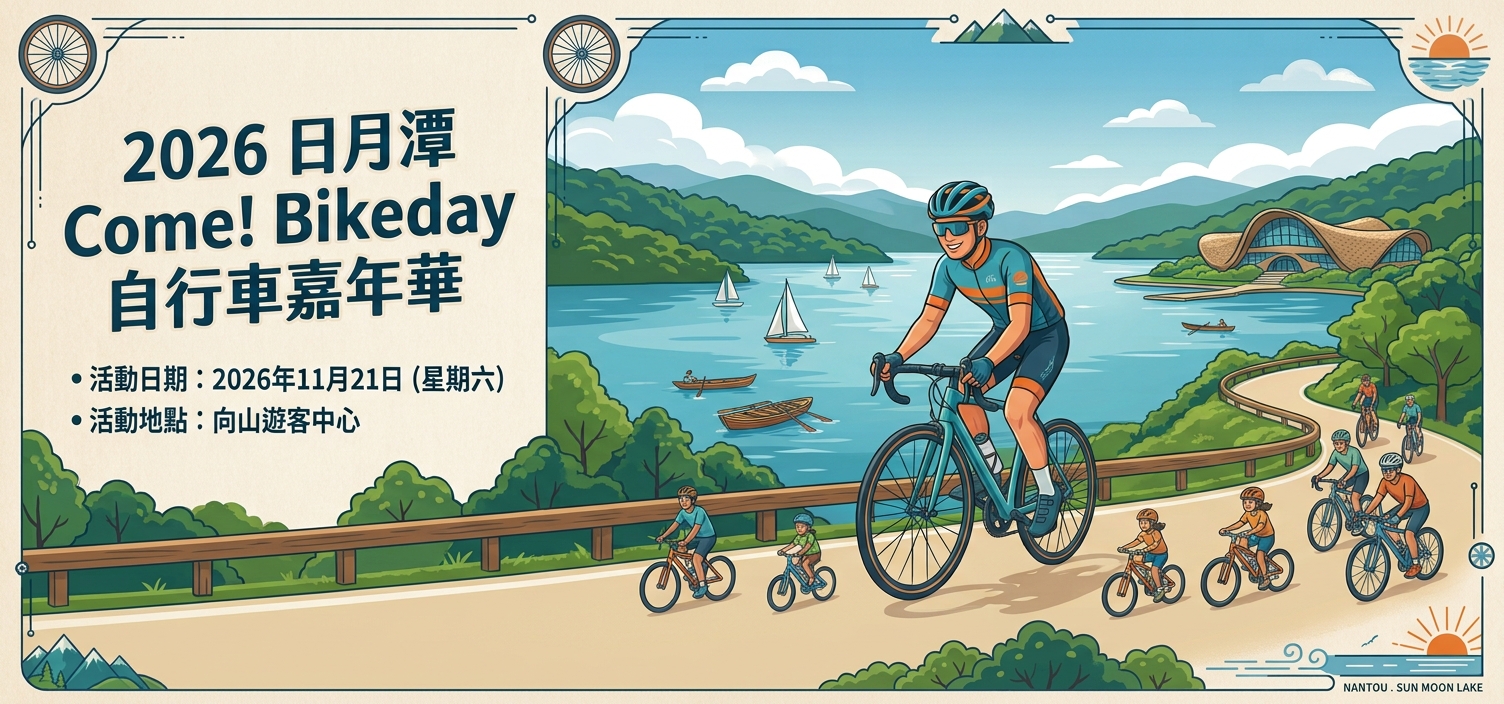 2026日月潭Come! Bikeday自行車嘉年華