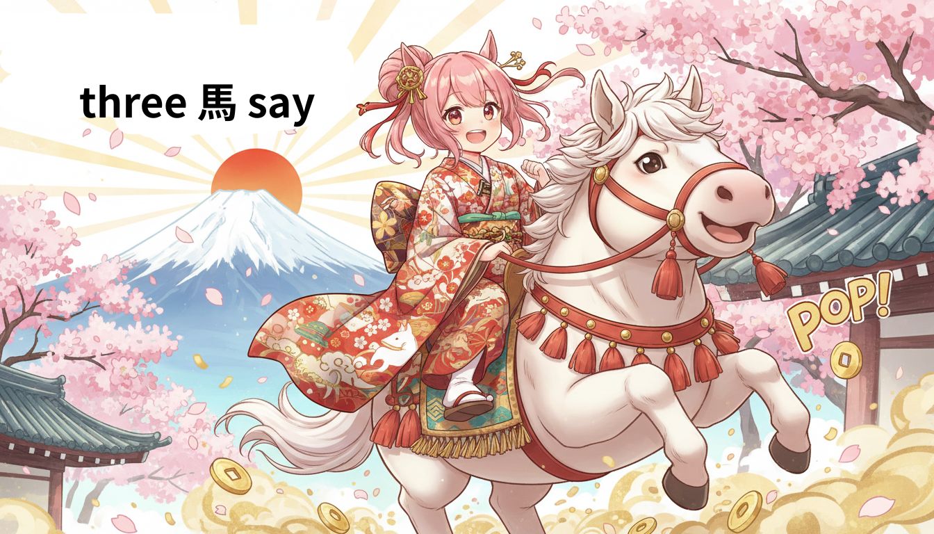 馬年年畫-日本漫畫版