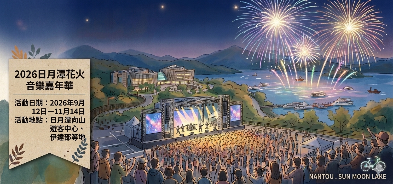 2026 日月潭花火音樂嘉年華